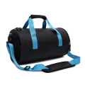 New Custom LOGO Black Travel Gym Duffle Bag Sport Bag For Men